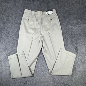 NWT Tommy Hilfiger Tommy Traveler Men's Size 34x34 Khaki Dress Work‎ Pants READ